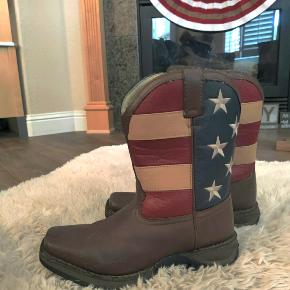 Kids Durango Patriotic Boots